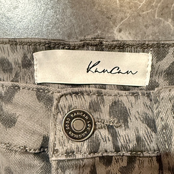 KanCan Gray Leopard Mini Skirt - Picture 6 of 7